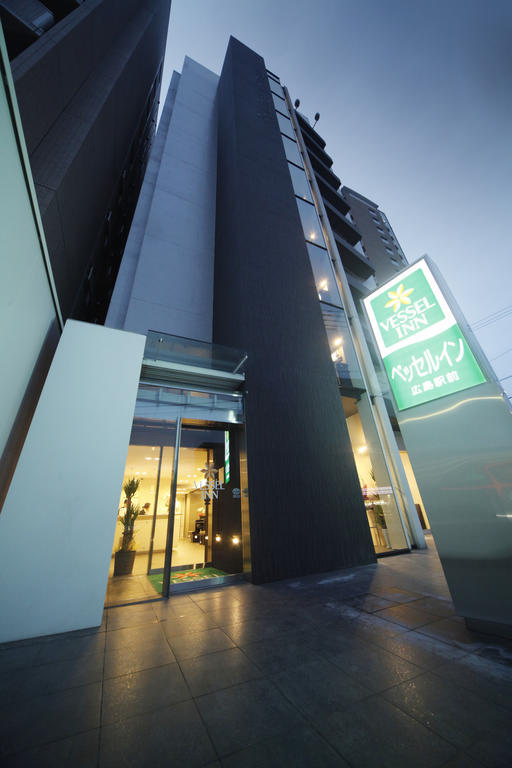 Vessel Inn Hiroshima Station Exterior foto